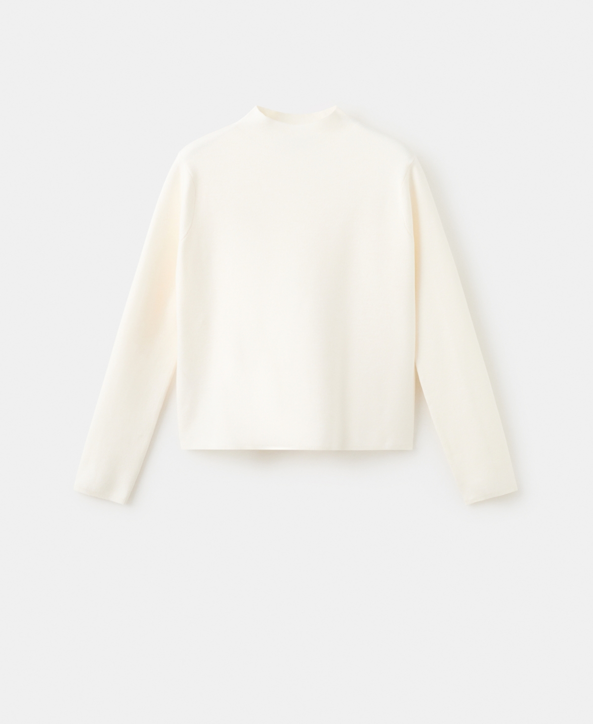 Mango Women's Perkins Neck Knitted Sweater