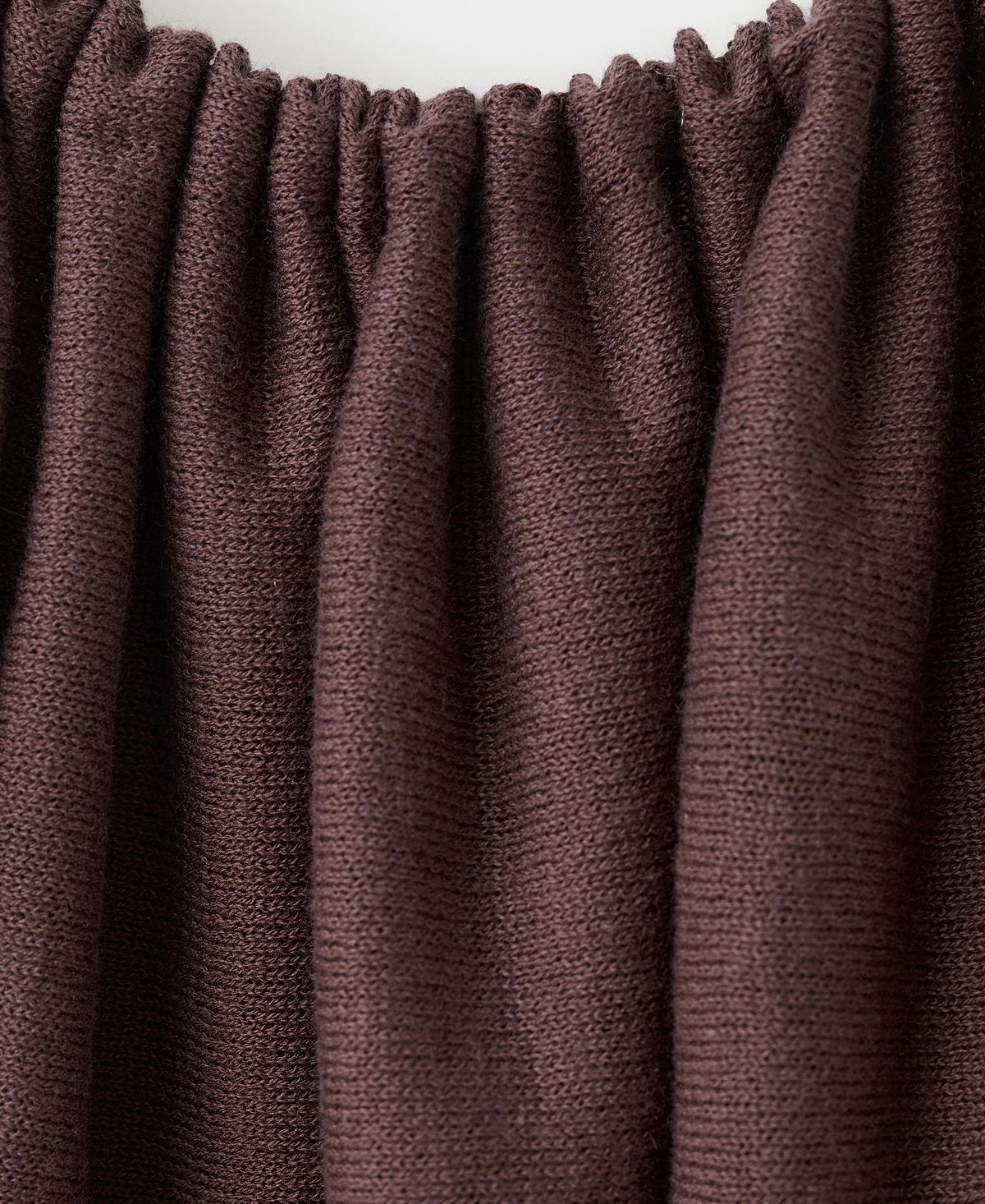 Mango Women's Gathered Neckline Knit Dress view 3 — MAYCSS fashion products