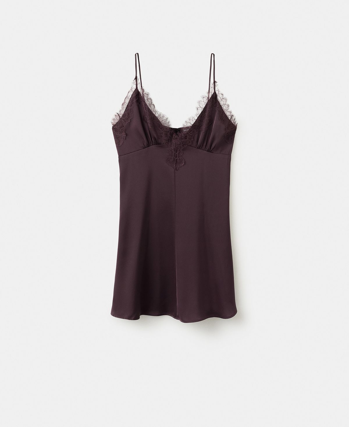 Mango Women's Satin Lace Dress view 1 — MAYCSS fashion products