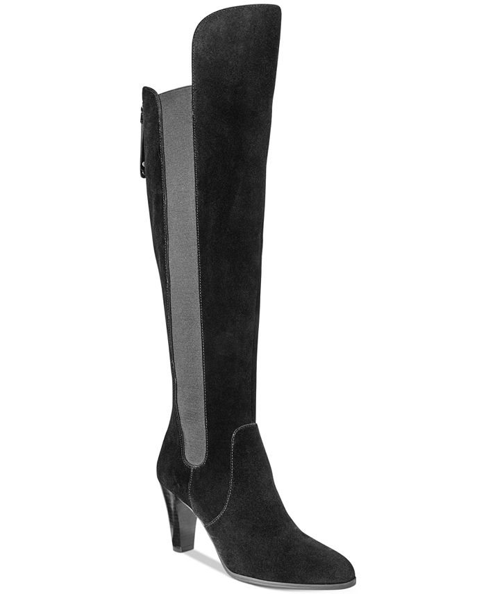 Adrienne vittadini over hot sale the knee boots