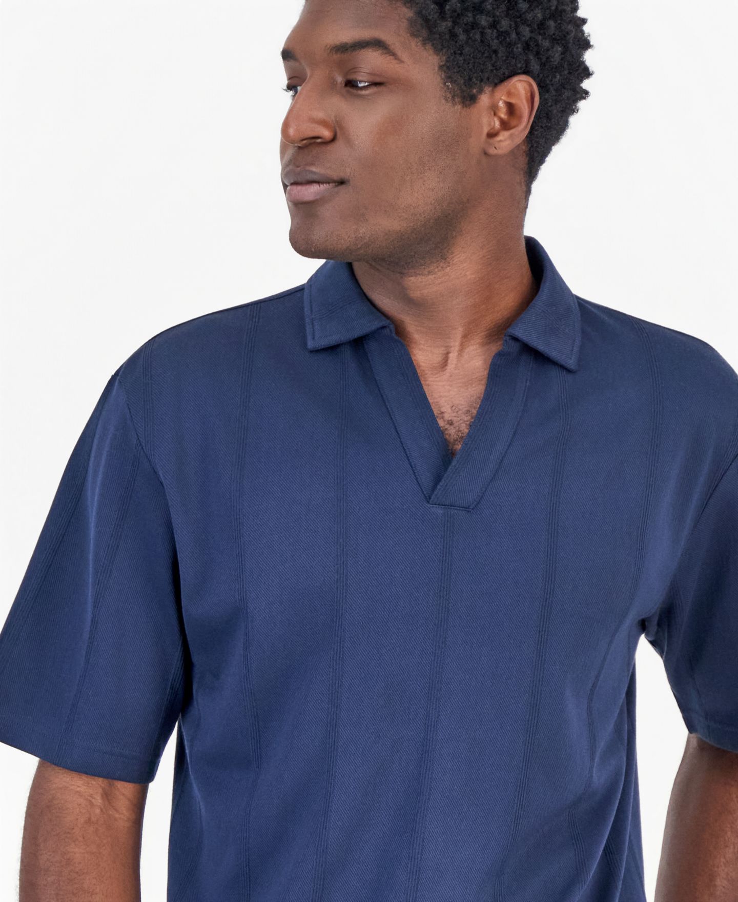 Мужское поло Hugo Boss HUGO by Dasillo Polo Shirt, цвет: Тёмный синий — фото 2