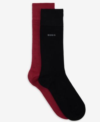Men's Solid Viscose from Bamboo Crew Socks, 2-Pack