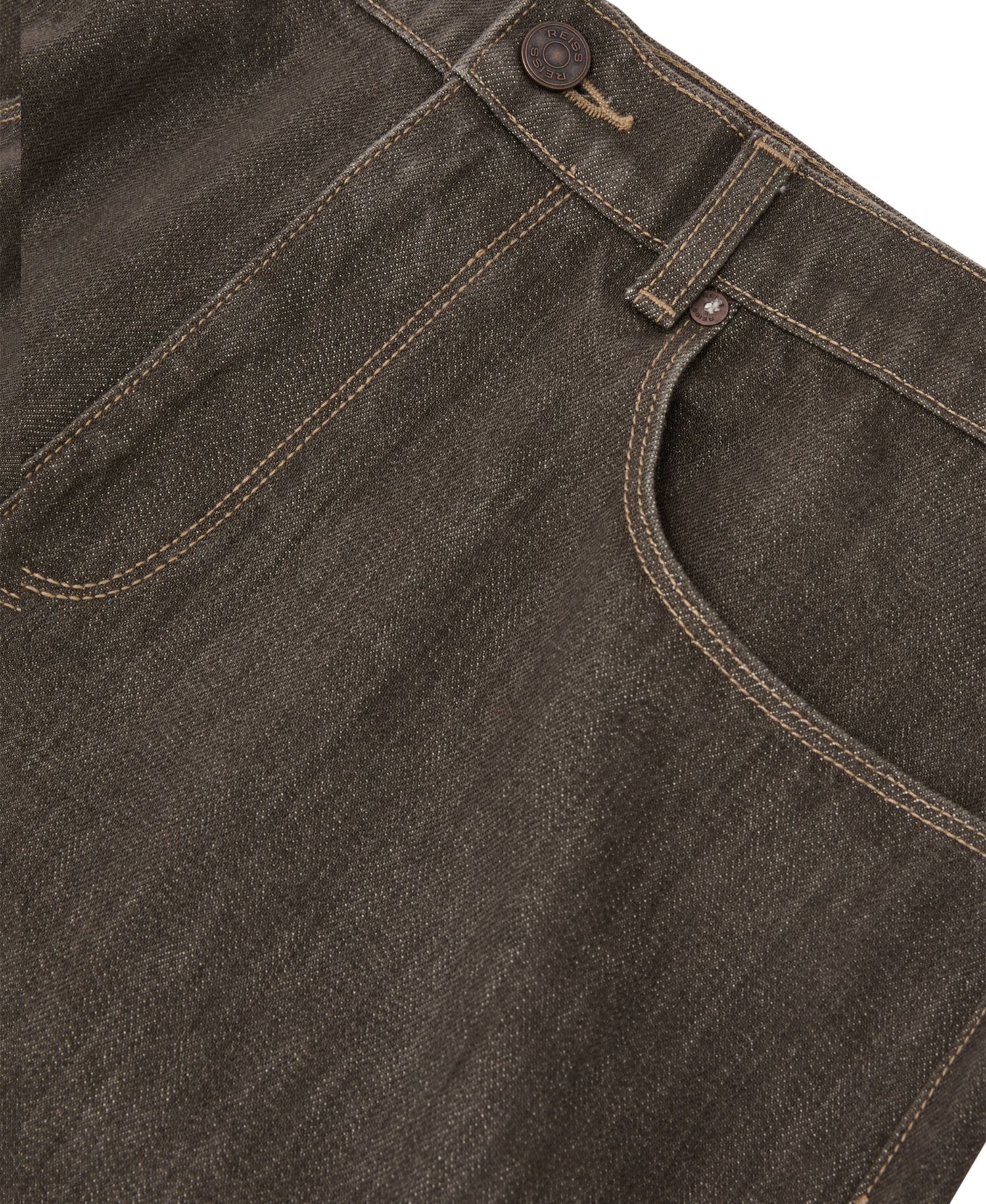 Men's Bishopsgate Straight-Leg Jeans