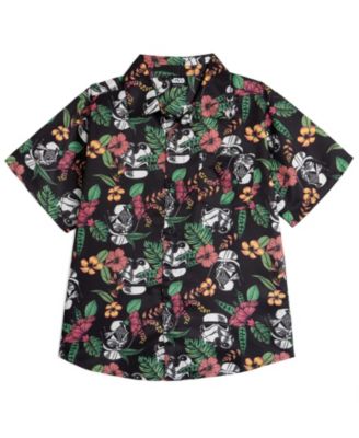 Boy's (6-20) Hawaiian Button Down Shirt