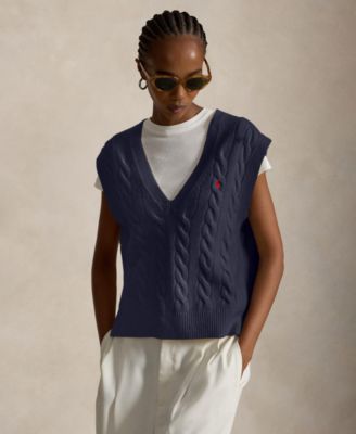 Women's Sleeveless V-Neck Sweater Vest