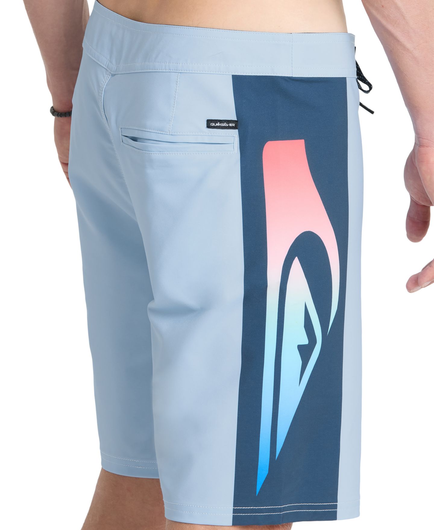 Пляжные шорты Homeslicer для мужчин, стрейч — Quiksilver, цвет: Skyway — фото 4