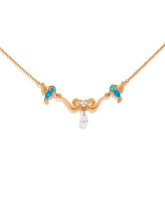 Crystal Disney Princess Cinderella Fairytale Necklace