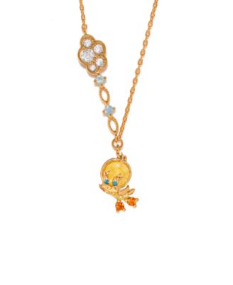 Crystal Looney Tunes Tweety Bird Necklace