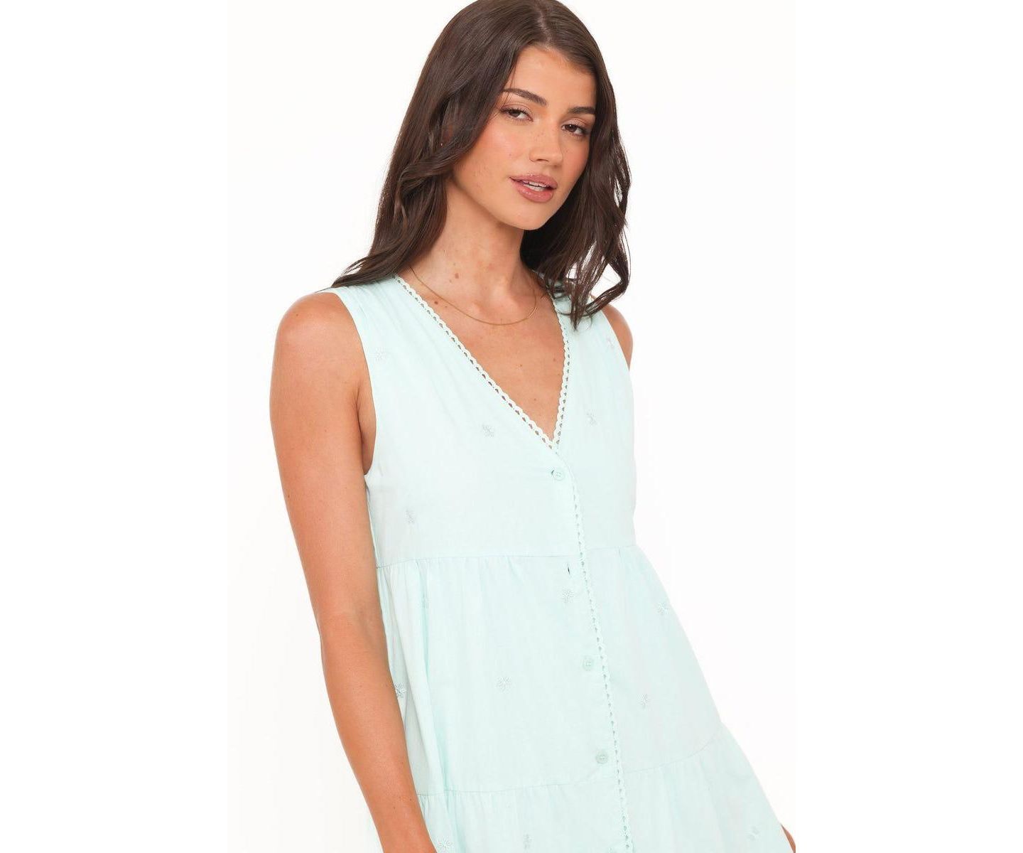 Женское платье Petal and Pup Finesse Maxi, цвет: Нефритовый — фото 4