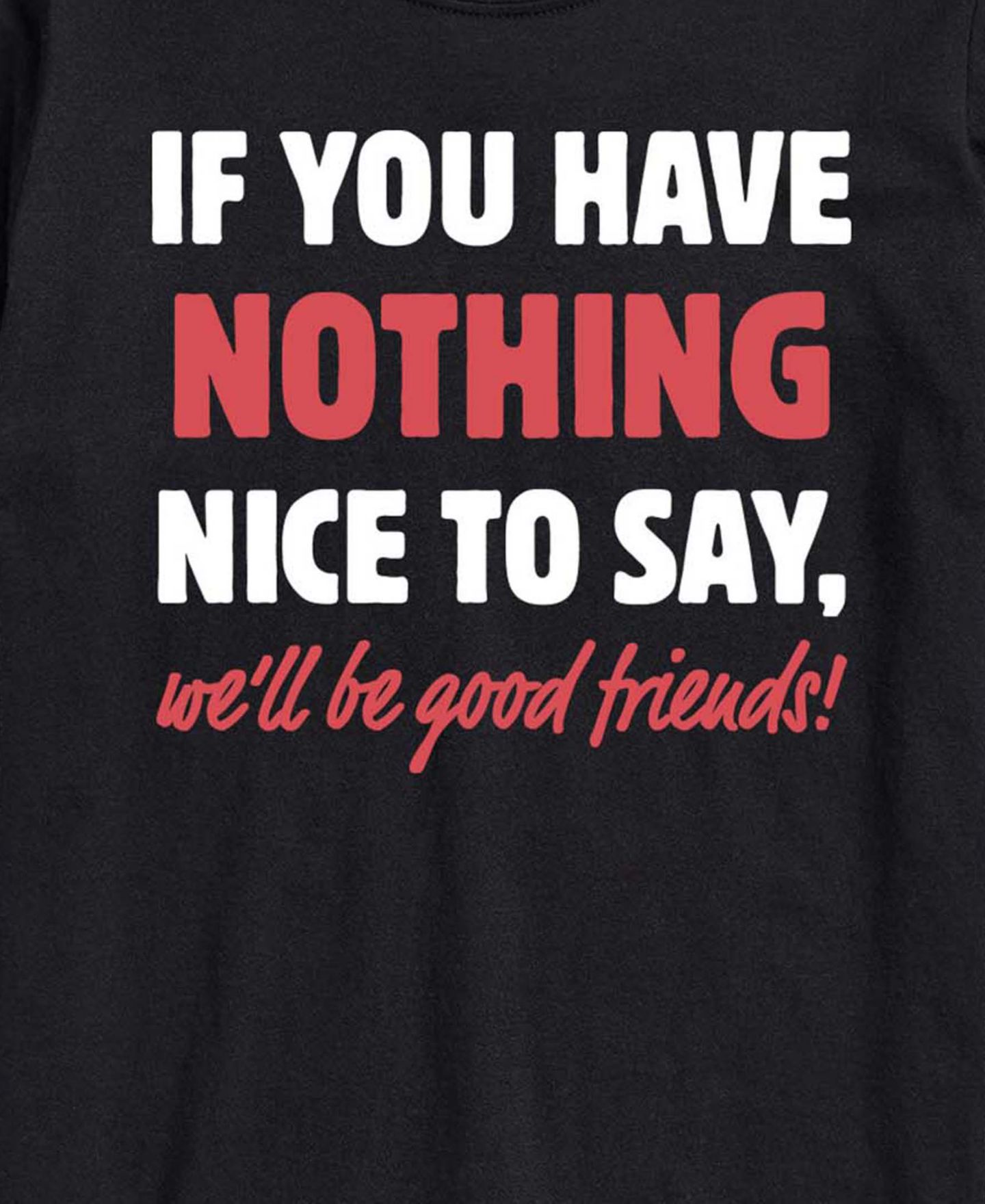 Мужская футболка AIRWAVES Nothing Nice To Say Short-Sleeve Graphic, цвет: Чёрный — фото 3