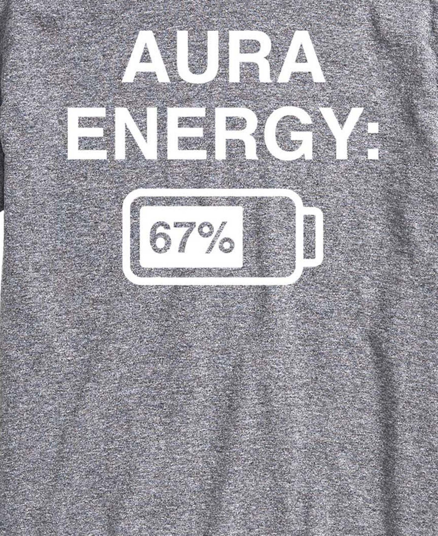Мужская футболка AIRWAVES Aura Energy 67 Short-Sleeve Graphic, цвет: Меланжевый — фото 3