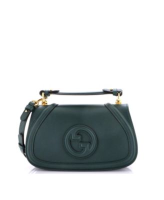 Medium Blondie NM Top Handle Bag Canvas with Leather