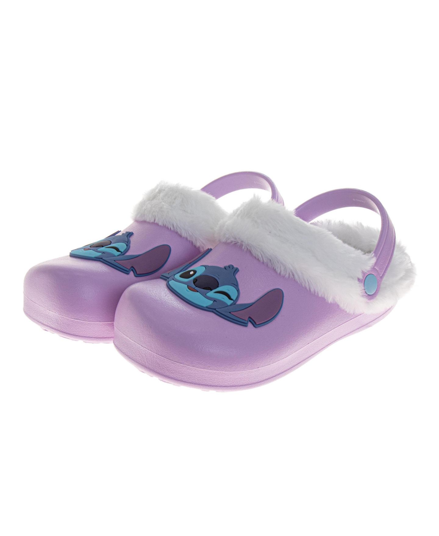 Детские сабо Disney Kids Classic Fleece Lined, цвет: Сиреневый — фото 6