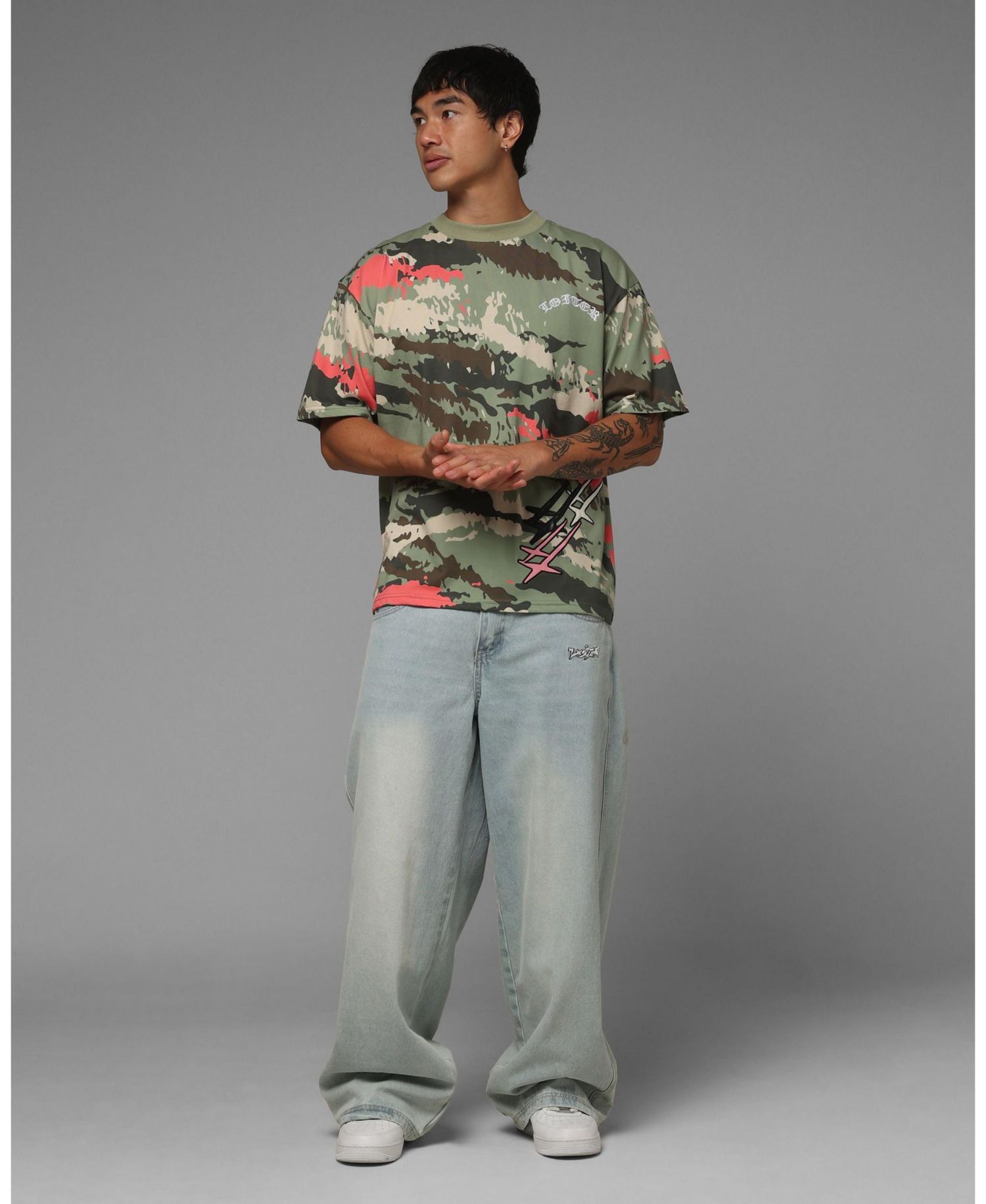 Men's Hybrid Patch T-Shirt