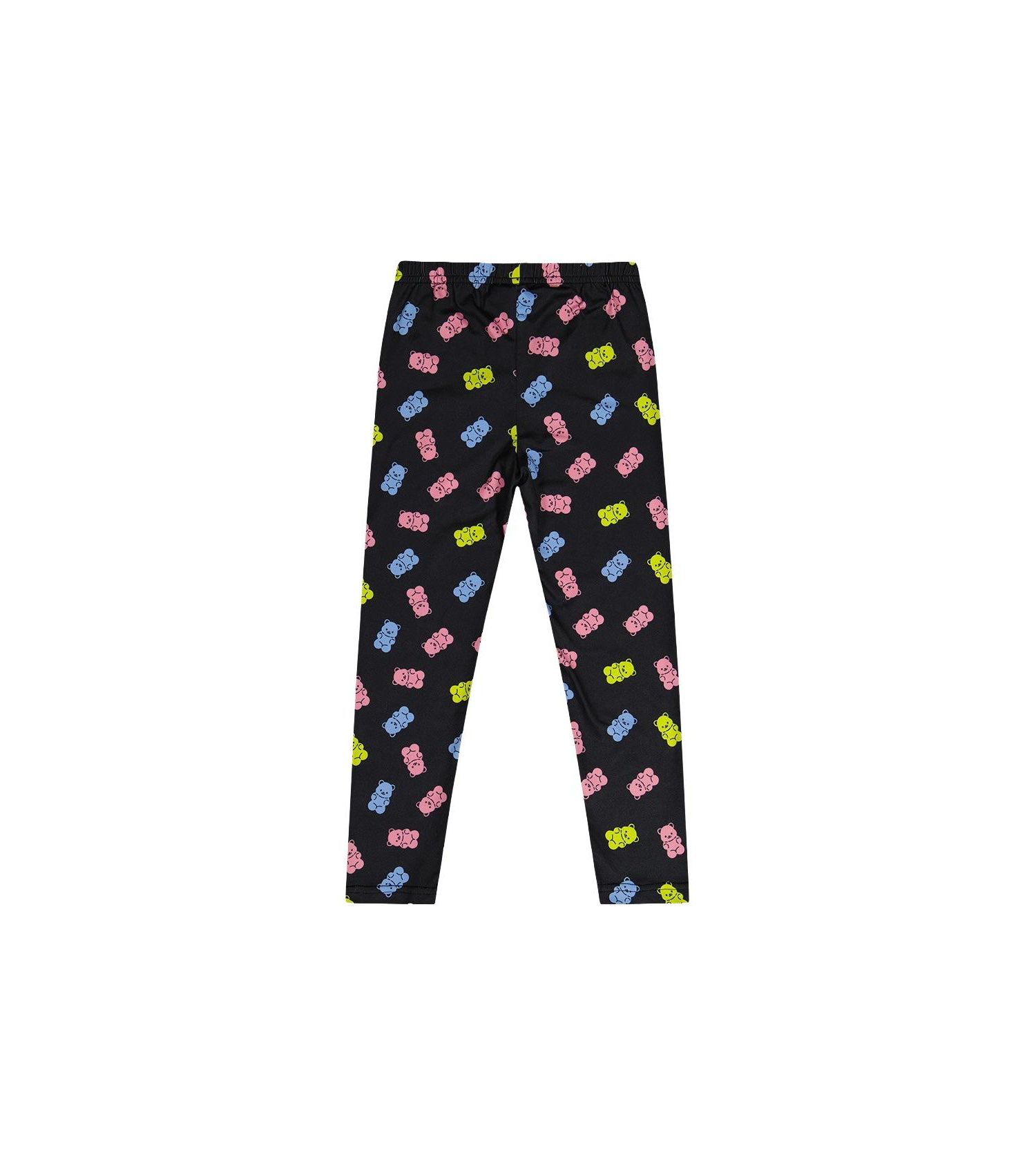 Little and Big Girl 6-12Y Printed Leggings Printed Gummy Bears