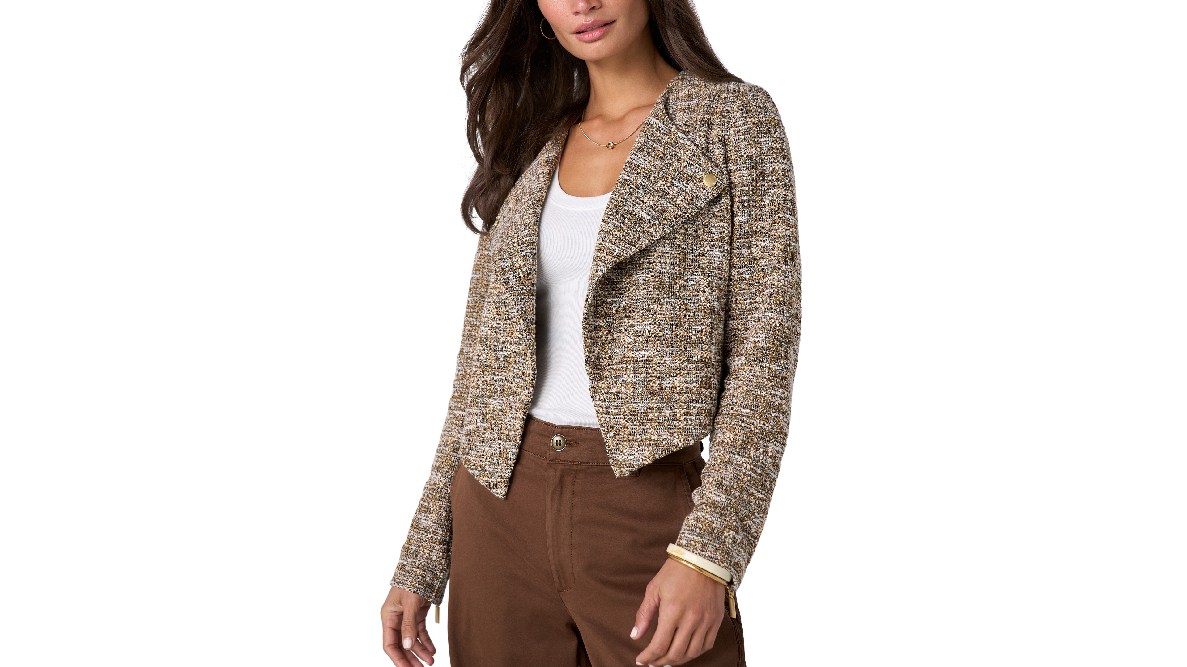 Liverpool Los Angeles Women's Notch Lapel Moto Jacket
