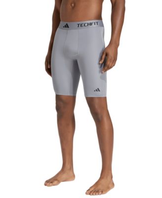 Men's Tech-Fit Logo Compression Regular-Fit Shorts