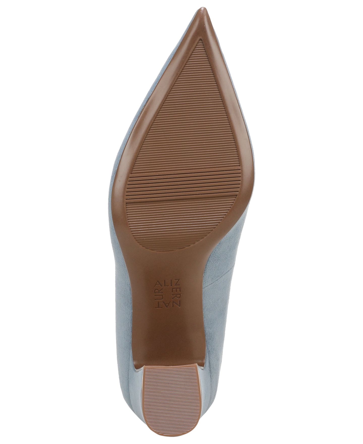 Женские туфли Naturalizer Ella Slip-On Pumps, цвет: Синий пепельный замшевый — фото 7