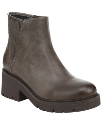 Women's Janet Round Toe Zipper Booties