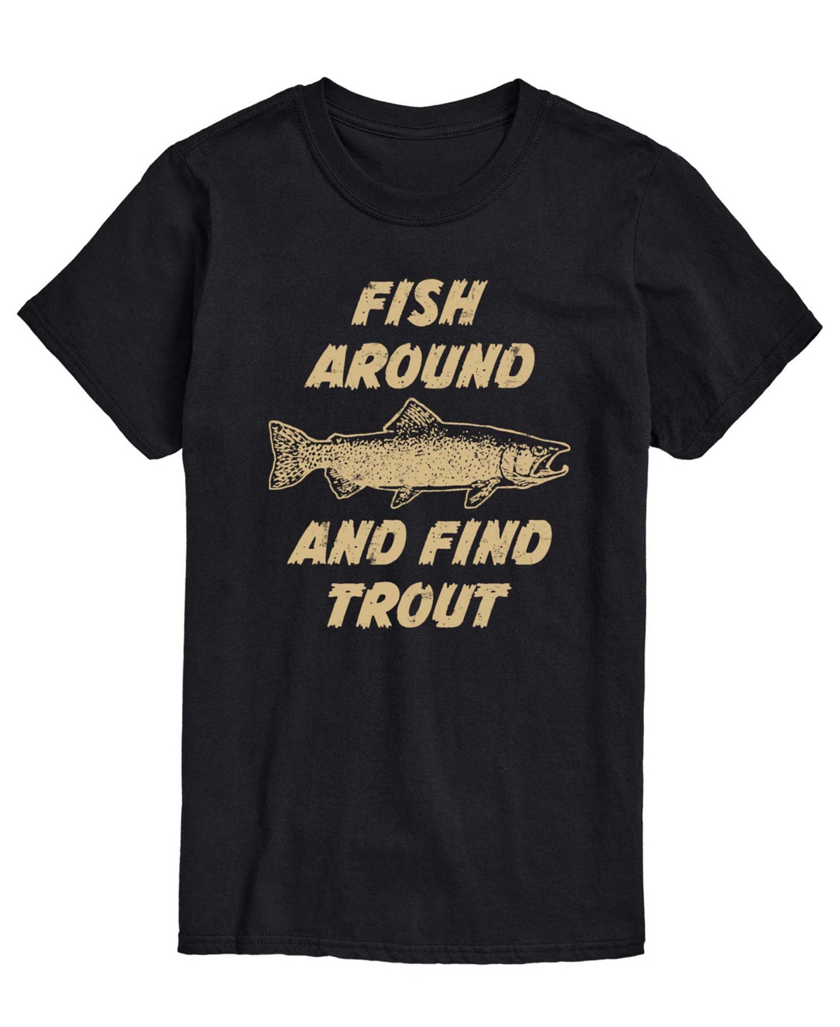 Airwaves Men's Fish Around Short-Sleeve Graphic T-Shirt
