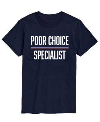 Men's Poor Choice Specialist Short-Sleeve Graphic T-Shirt