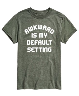 Men's Awkward Is My Default Setting Short-Sleeve Graphic T-Shirt