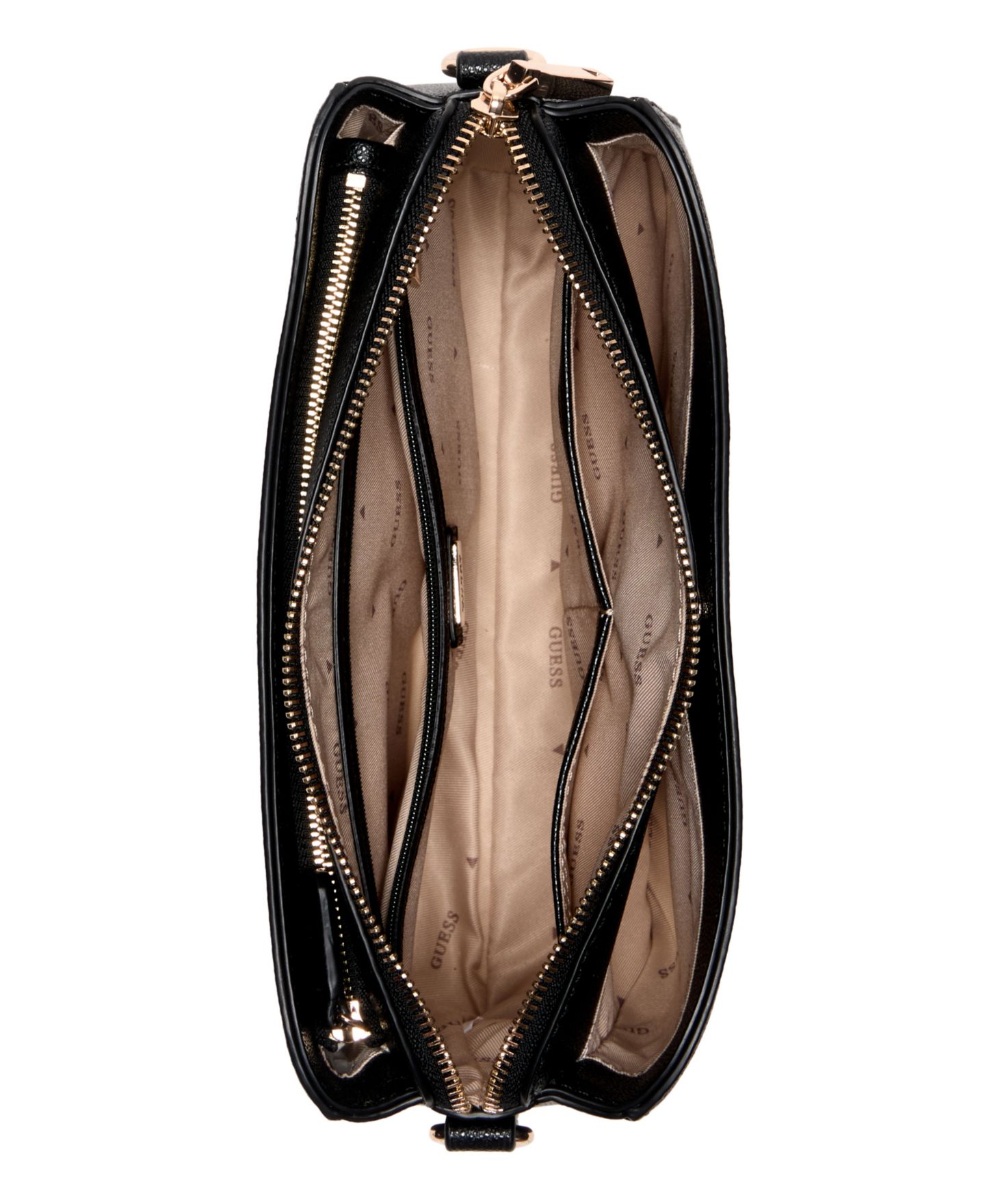 Женская сумка GUESS Bethany Small Crossbody Handbag, цвет: Чёрный — фото 3