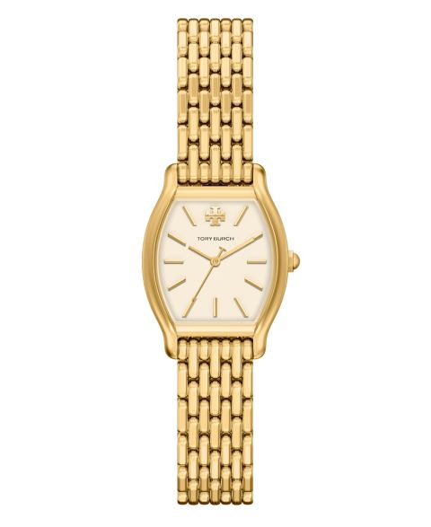 Женские часы Tory Burch Small Eleanor Curve Gold-Tone Bracelet Watch 24mm