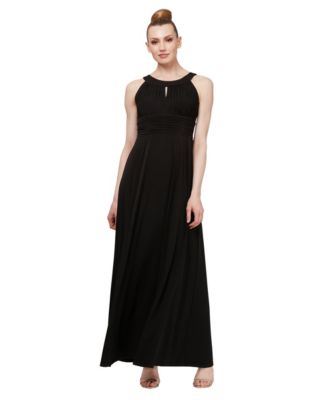 Sleeveless Pleated Maxi Dress