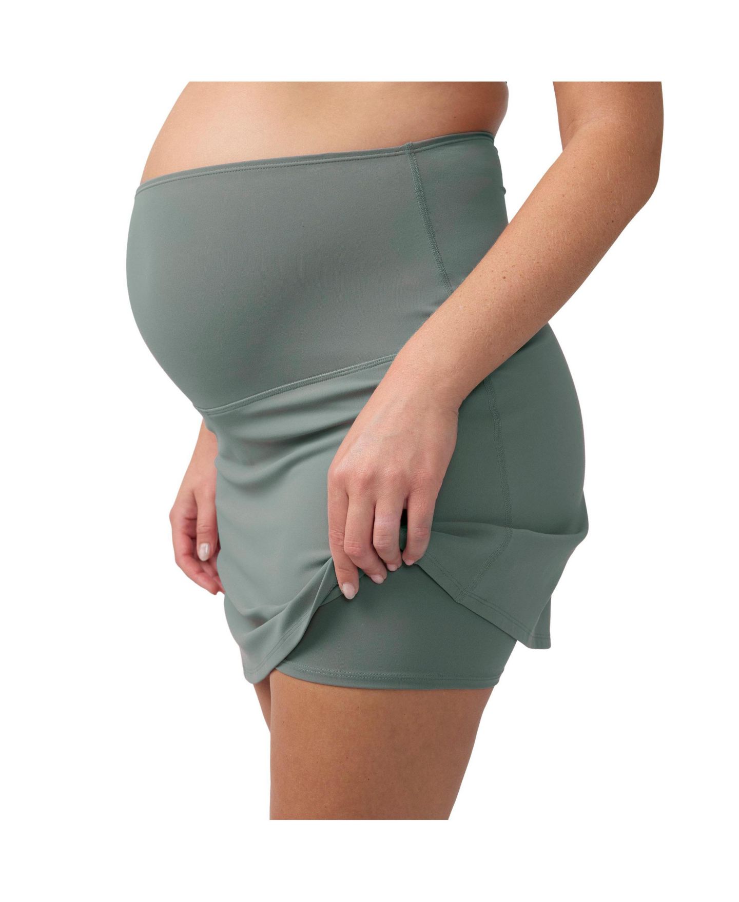 Женские юбки Ingrid + Isabel Active Skort Bundle 2-Pack, цвет: Чёрный / Шалфейный зелёный — фото 7