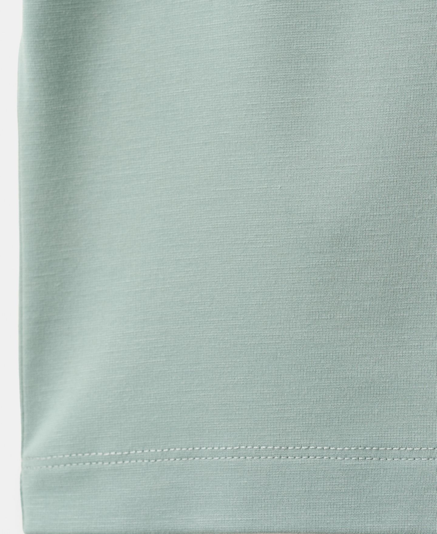 Мужское поло MANGO Slim-Fit Solid Polo Shirt, цвет: Изумрудный зелёный — фото 2