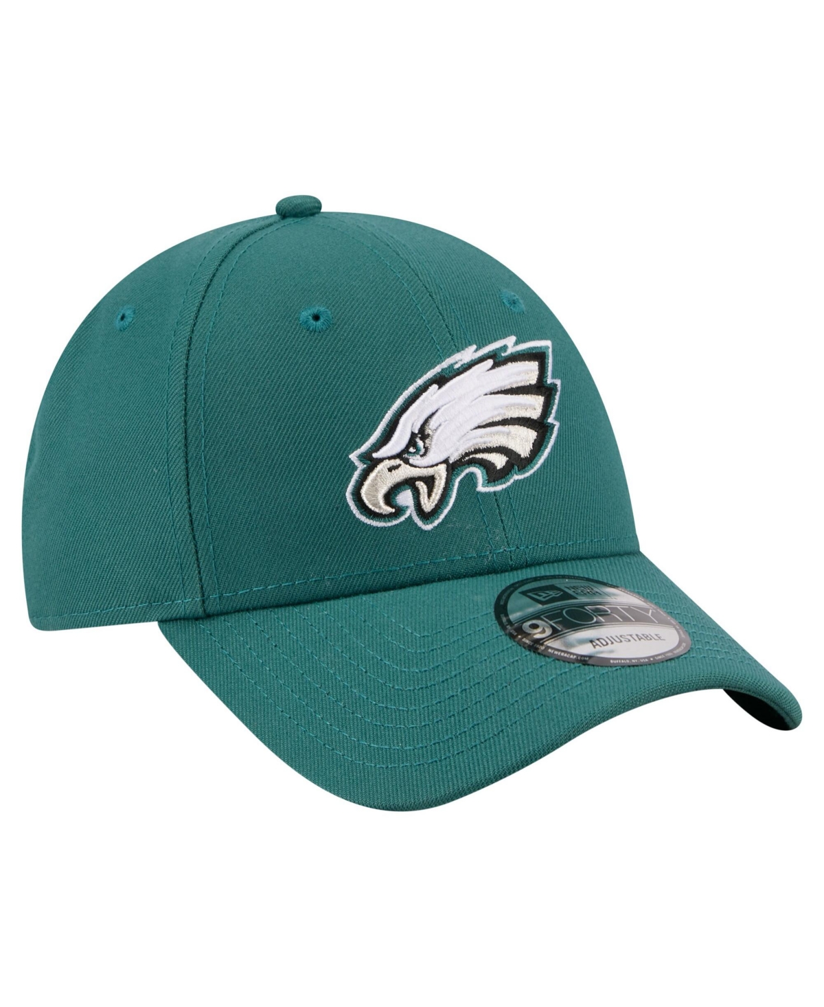 New Era Men's Midnight Green Philadelphia Eagles Core Team 9FORTY Adjustable Hat