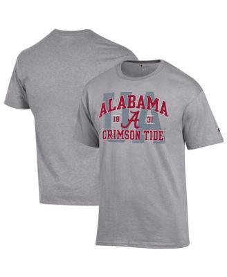Men's Heather Gray Alabama Crimson Tide Varsity T-Shirt