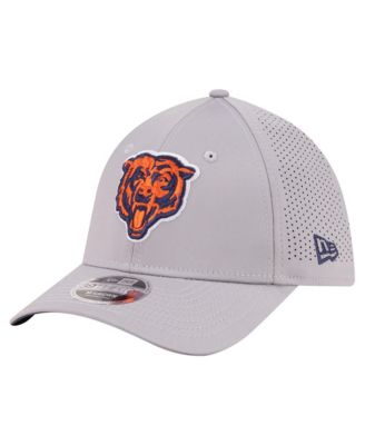 Men's Gray Chicago Bears 39THIRTY M-Crown Flex Fit Hat