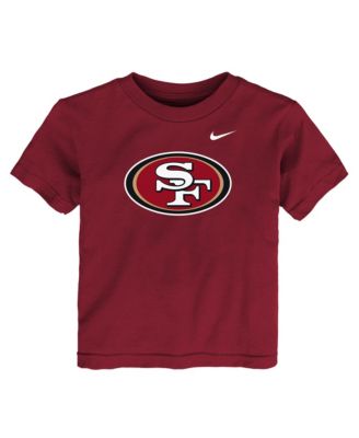 Toddler Scarlet San Francisco 49ers Logo T-Shirt