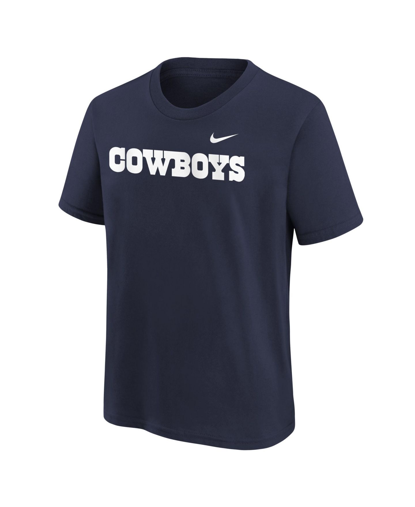 Детская футболка Nike Navy Dallas Cowboys Wordmark — фото 3