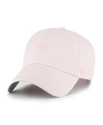 Men's and Women's Light Pink Los Angeles Dodgers Pastel Clean Up Adjustable Hat