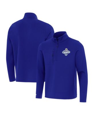 Men's Royal Los Angeles Dodgers 2025 World Series Insider Quarter-Zip Pullover
