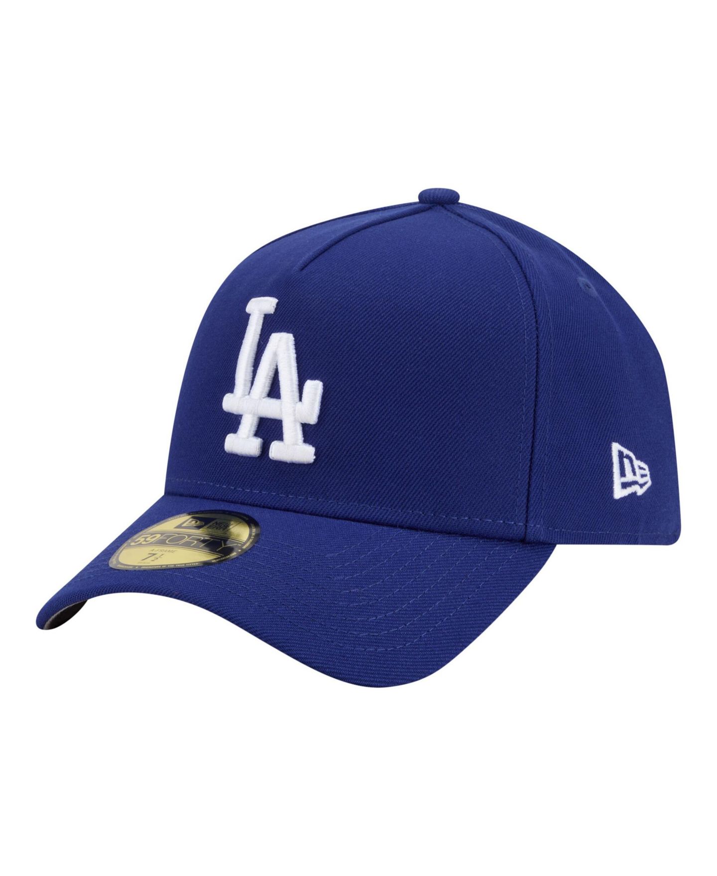 Мужская кепка New Era Royal Los Angeles Dodgers A-Frame 59FORTY Fitted Hat — фото 4