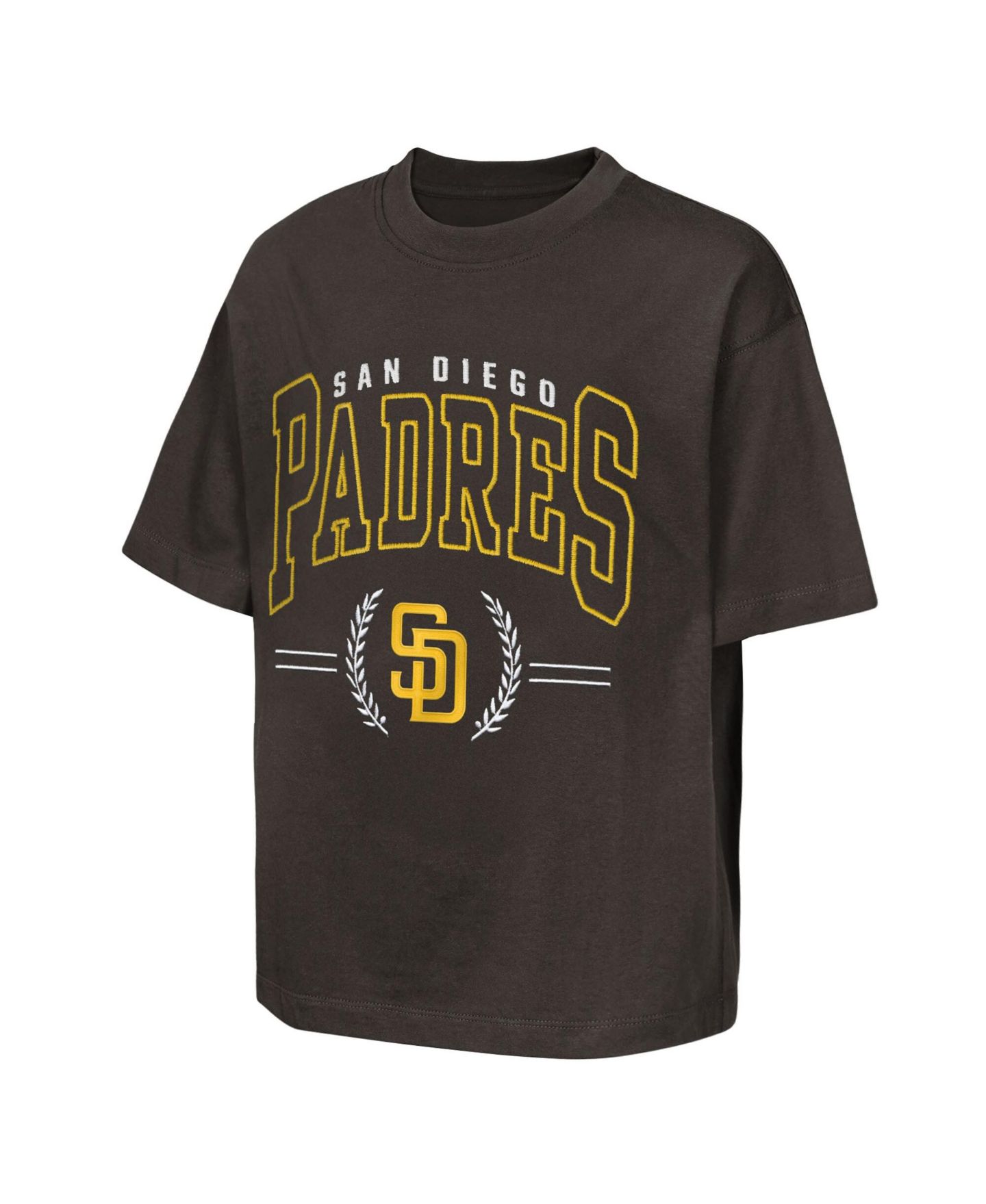 Детская футболка Outerstuff Brown San Diego Padres Premium World Class — фото 3