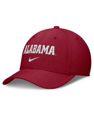 Men's Crimson Alabama Crimson Tide Rise On-Field SwooshFlex Dri-FIT Flex Hat