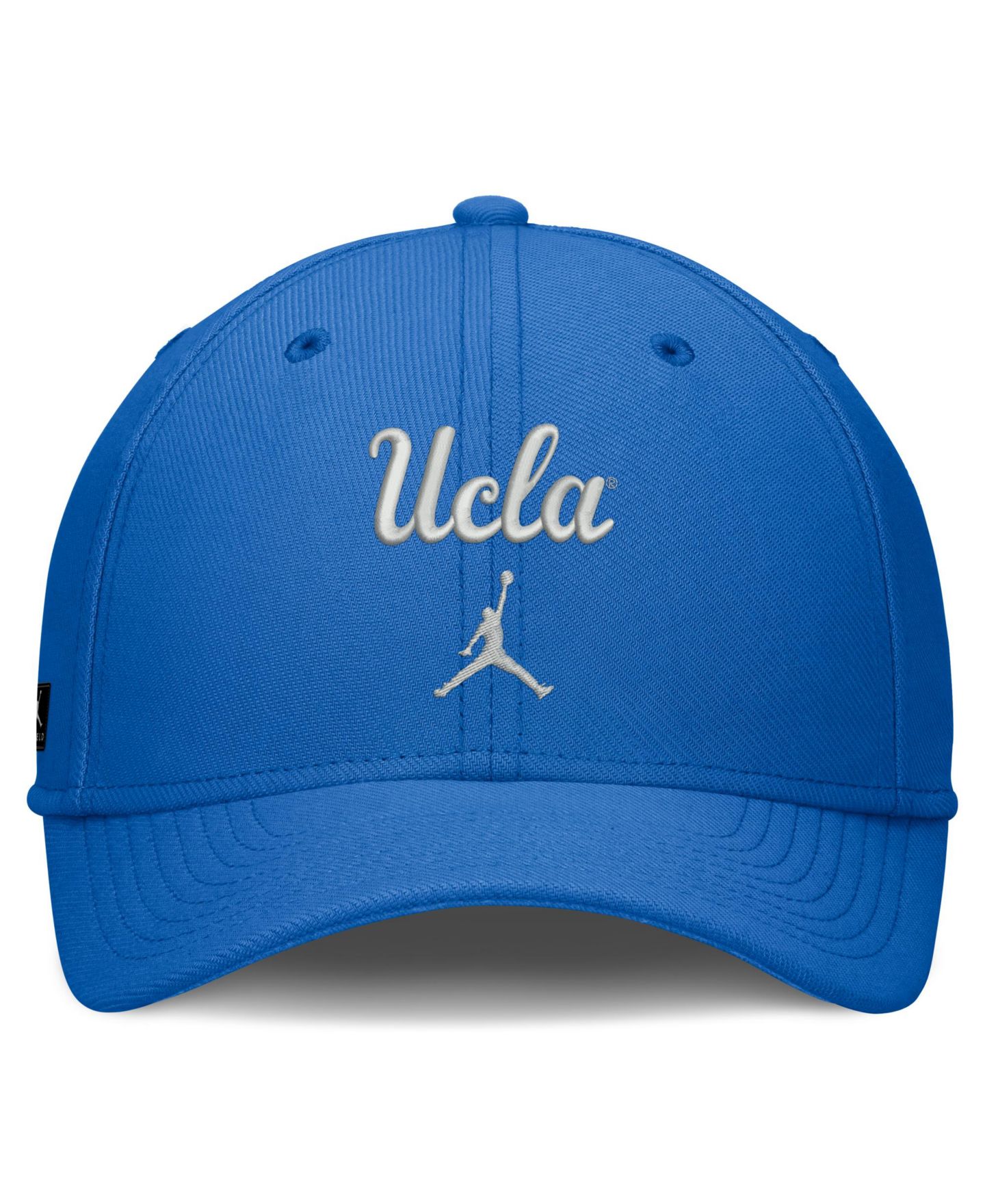 Мужская кепка Jordan Blue Ucla Bruins Rise On-Field SwooshFlex Dri-FIT Flex Hat — фото 4