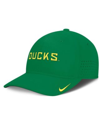 Men's Green Oregon Ducks Gameday Aerobill Swooshflex Dri-FIT Hat
