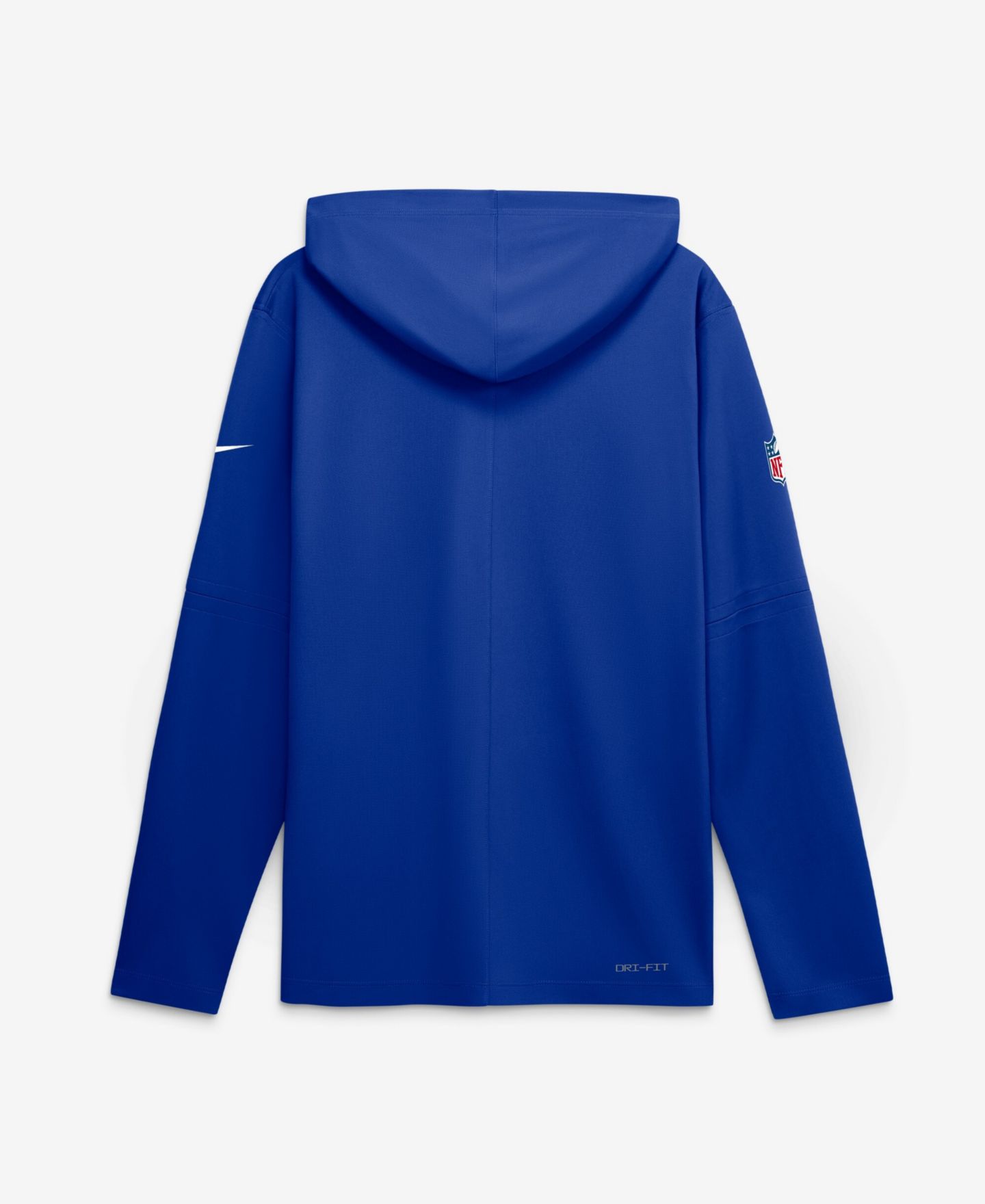 Мужская футболка Nike Royal Buffalo Bills Sideline Lightweight Long Sleeve Hooded Dri-FIT — фото 2