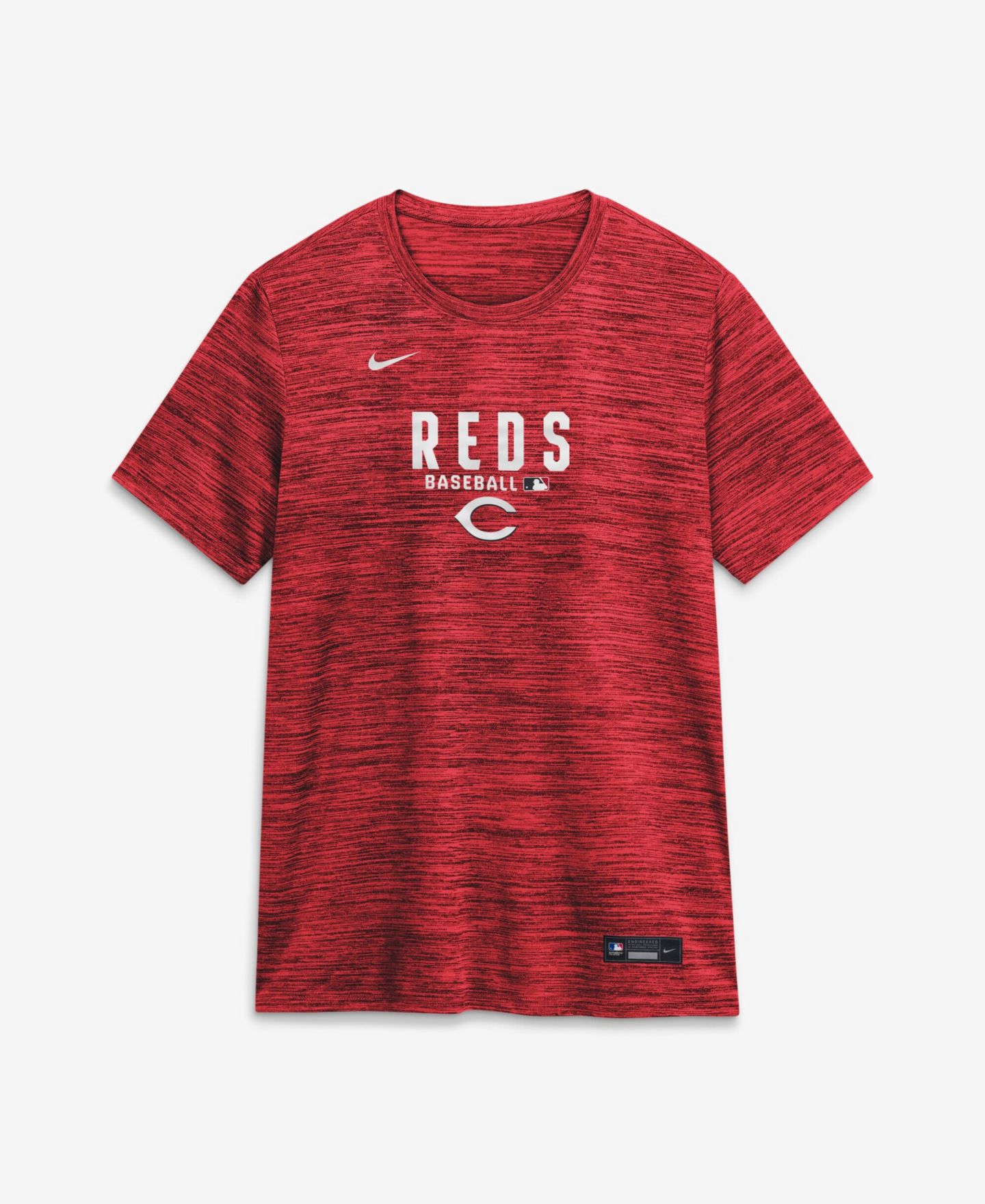 Женская футболка Nike Red Cincinnati Reds Authentic Collection Velocity Dri-FIT — фото 3