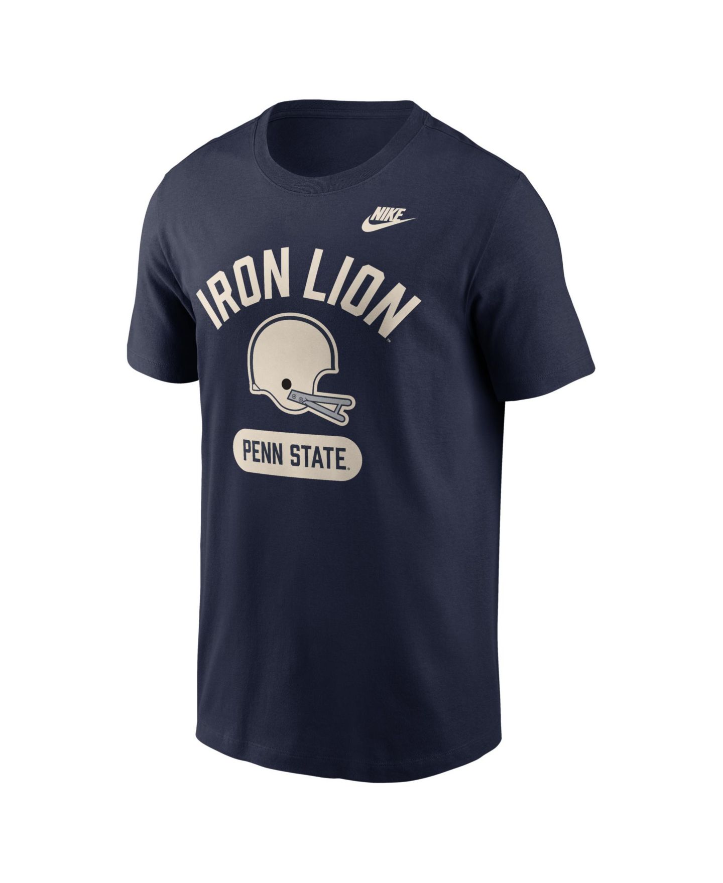 Мужская футболка Nike Navy Penn State Nittany Lions Legacy Arch Helmet — фото 3