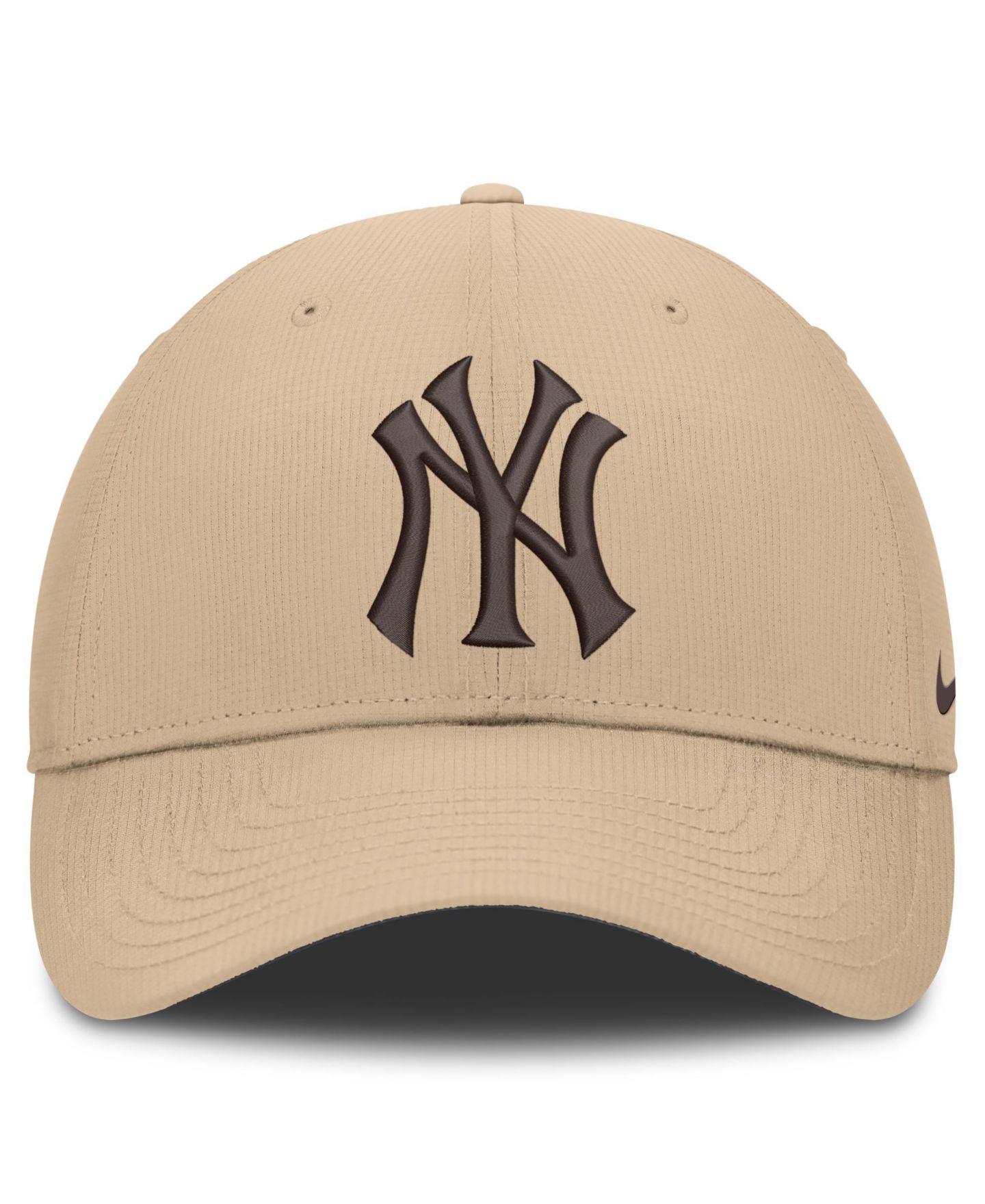 Мужская кепка Nike Khaki New York Yankees Desert Ripstop Club Adjustable Hat — фото 5