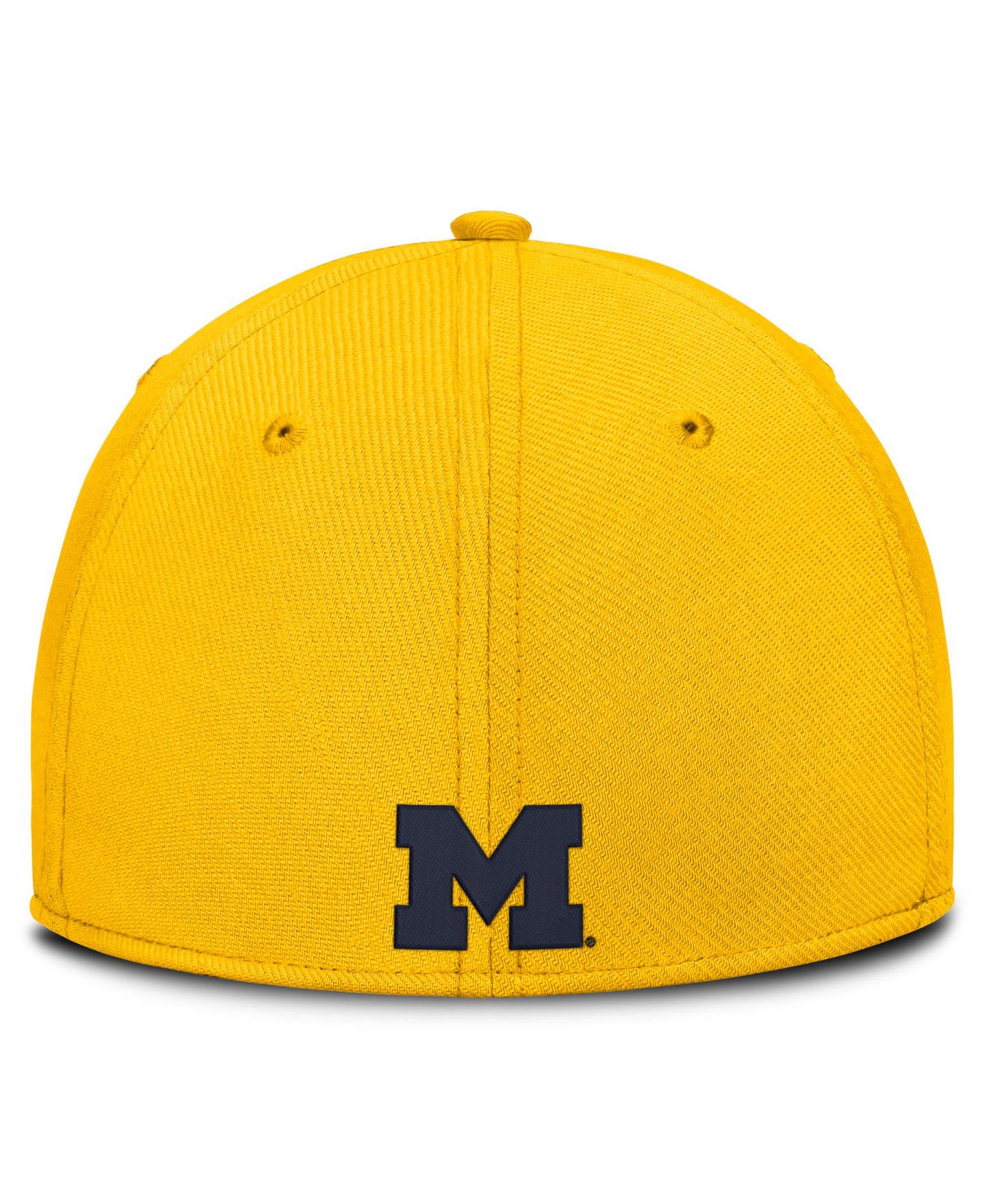 Мужской головной убор Jordan Maize Michigan Wolverines Game Day Rise Swooshflex Hat — фото 2
