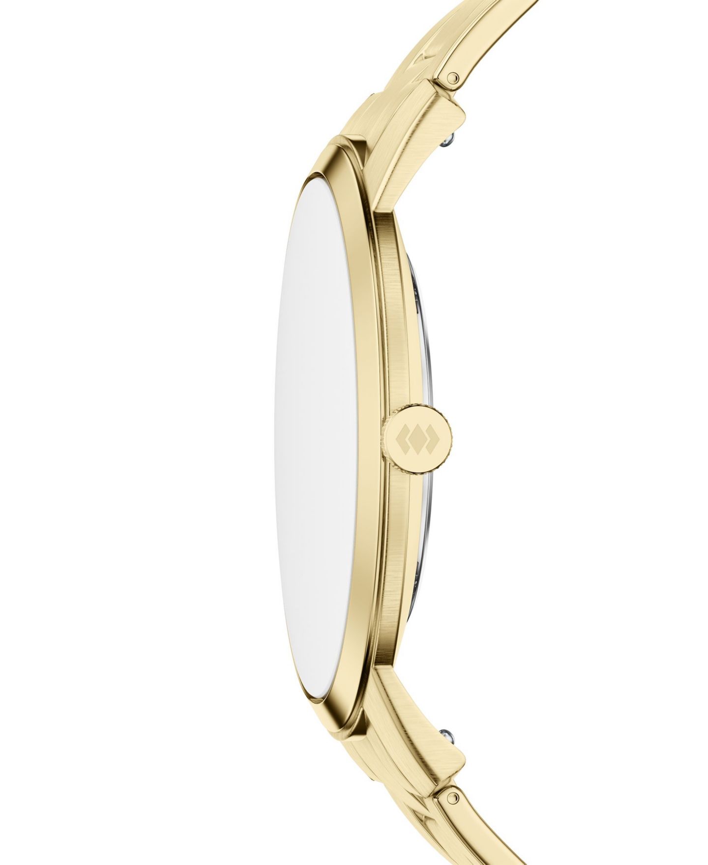 Мужские часы Fossil Minimalist Three-Hand Gold-Tone Stainless Steel Watch 44mm — фото 3