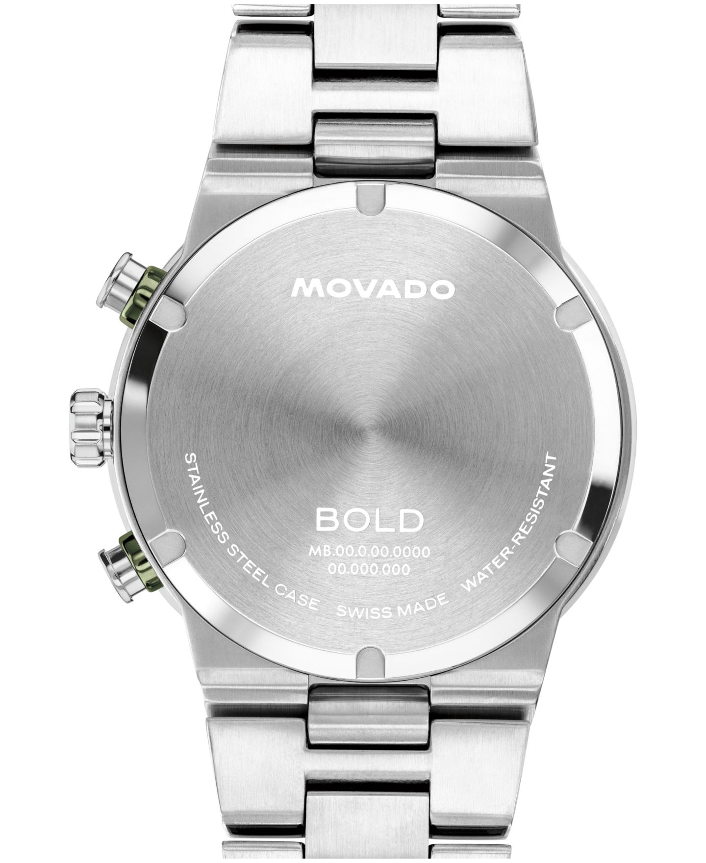 Мужские часы Movado Bold Fusion Swiss Quartz Chrono Stainless Steel Watch 44.50mm — фото 3